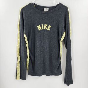 Vintage nike long sleeve shirt small silky y2k womens